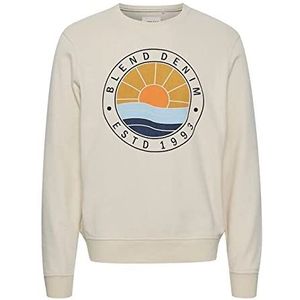 Blend Heren sweatshirt, 120804/Cloud Cream, M, 120804/Cloud Cream, M
