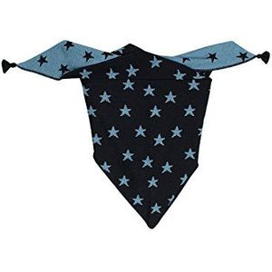 maximo Meisjeshalsdoek triangelsjaal met sterren, meerkleurig (donker marine/denim 1163), 5 (fabrikantmaat: 5)
