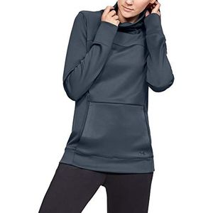 Under Armour dames Sweater Hybrid Armor Sweatshirt Coldgear, Grijs, MD