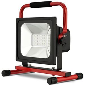 REV 2706333000 Accuspot, LED-werklamp met accu, 30 W, 2100 lm, IP54, rood