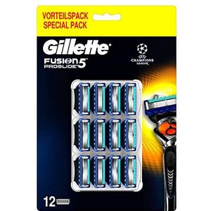 Gillette Fusion5 Proglide Scheermesjes (12 Stuks) Voor Mannen, Met Flexball Technologie, Volgt De Gezichtscontouren, Navulmesjes, Past In Brievenbus