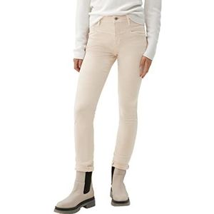 s.Oliver Damesjeans, Betsy Slim Fit, beige, 46/34