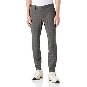 ONLY & SONS Men's ONSMARK TAP Check 4047 Pant Broek, Light Grey Melange, 28/30, lichtgrijs gem., 28W x 30L