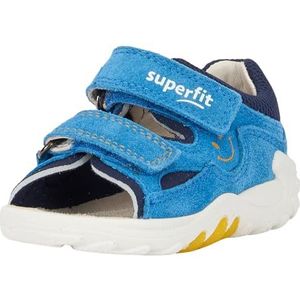 Superfit Flow Sandalen voor jongens, Blauw 8020, 22 EU Weit