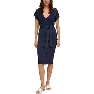 comma Jurk kort speciale gelegenheden, 5876 diepblauw, 46 Große Größen