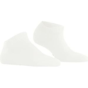 FALKE Dames Korte sokken ClimaWool W SN Wol Lyocell Kort eenkleurig 1 Paar, Wit (Off-White 2040), 39-40