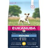 Eukanuba Mature droogvoer voor rijpe kleine honden met vers kip, 3 kg