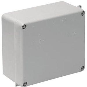 Waterdichte blindbox, 70 x 135 x 160 mm, ideaal voor de bescherming van elektrische verbindingen en componenten in vochtige omgevingen.