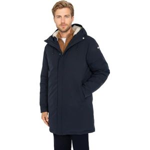 Schott - ELJIN - Donsjas - Marineblauw - Halflang - Polyester