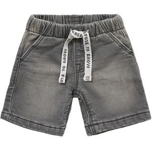 Noppies Baby Mystic Shorts voor jongens, Mid Grey Denim - P119, 86 cm