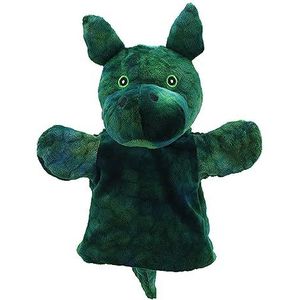 The Puppet Company - Eco Animal Puppet Buddies - Draak (Groen)