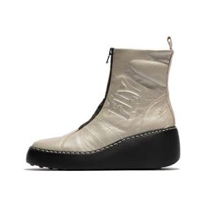 Fly London DRIM646FLY Fashion dameslaarzen, zilver, maat 35, Foema gorro graduación, 35 EU