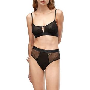 KARL LAGERFELD Dames Kanten Culotte, Zwart, S