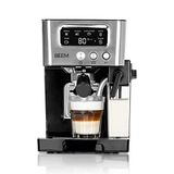 BEEM ESPRESSO-LATTE portafilter 15 bar | Koffiespecialiteiten met één druk op de knop, melkreservoir van 0,4 liter en waterreservoir van 1,4 liter, melkschuimconsistentie individueel instelbaar