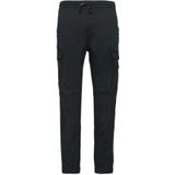 Sportbroek - Jogging Cargo - Zwart - Katoen