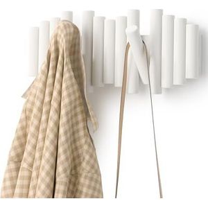 Umbra - Picket 5 - Wandgemonteerde Kapstokhaak - Wit