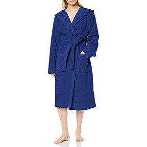 Caleffi Badjas van katoen, zeemeerminnenblauw, 67205