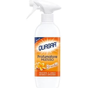 Quasar Multifunctionele luchtverfrisser, oosterse geur, langdurige geur, reinigt en ontstoft, 500 ml