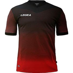 Legea Bilbao trainingsshirt voor heren, zwart/rood, XL