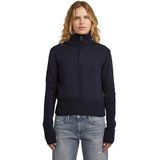 G-STAR Milano Half Zip Knit wmn, blauw (Osaka Blue D27818-d631-3873), L