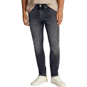 Jeans - Denim Black - Riemlussen - Steekzakken - Muntzakje