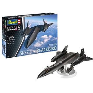1:48 Revell 04967 Lockheed SR-71 A Blackbird Plane Plastic Modelbouwpakket