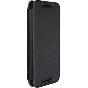 Pro-Tec Slimline Folio Flip Case Cover beschermhoes en display beschermer in de set voor Moto G (2015), Slimline Folio hoes, zwart