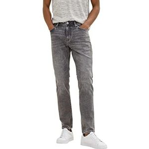 TOM TAILOR Josh Regular Slim Jeans heren 1035650,10219 - Used Mid Stone Grey Denim,31W / 34L