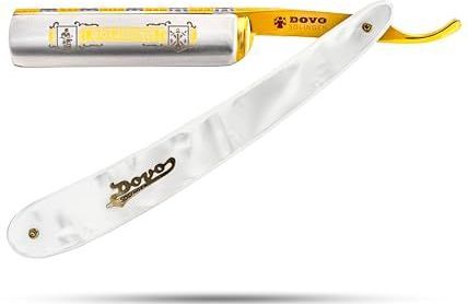 DOVO Open Scheermes Solingen - Koolstofstaal Klassiek Scheermes - 5/8 Inch - Ronde Kop - Volledig Hol geslepen - DOVO Solingen Barber Scheermes