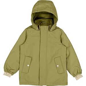 Wheat Karl Technical Outdoorregenjas voor jongens, 100% waterdicht, groen (heather green)