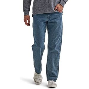 Wrangler Authentics Klassieke 5-Pocket Relaxed Fit Flex herenjeans, 33W / 29L