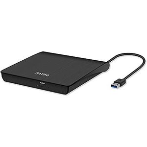 Antika - Externe DVD-Brander - Blauw - USB 3.0 - Draagbaar