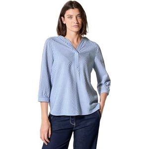 CECI - Blouse - Gestreept - Viscosemix - 3/4-Mouwen