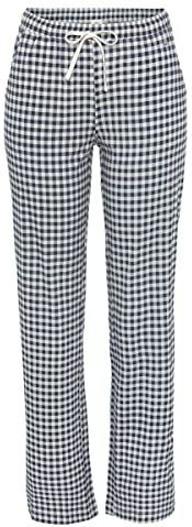 s.Oliver - Damespyjamabroek - Navy Geruit