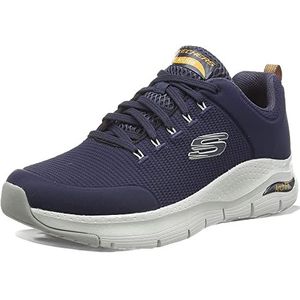 Skechers Arch Fit Paradyme Sneaker voor heren, Navy Textiel Trim, 48.5 EU