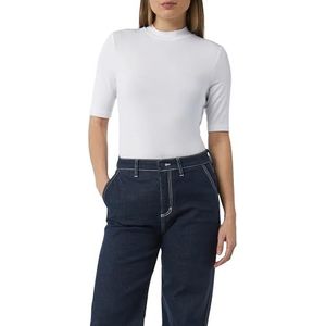 comma - T-Shirt - Halflange Mouwen - Zacht - Modal