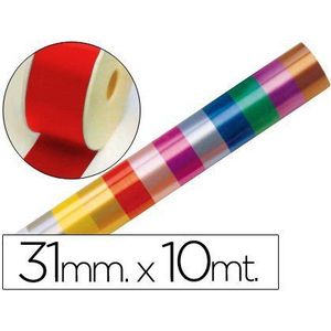 Band Fantasie, 10 m x 31 mm, rood