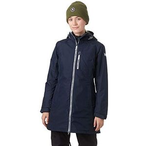 Hellyhansen Damesjack met lange Belfast Navy, 3XL