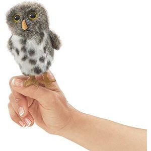 Folkmanis 2638 Spotted Owl Finger Puppet