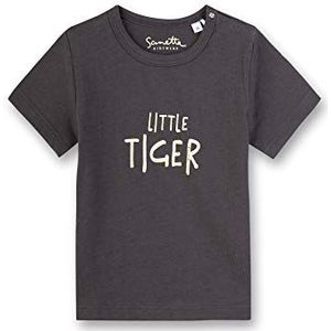 Sanetta Baby-jongens T-shirt, grijs (1918), 62 cm