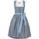STOCKERPOINT - Dirndl 'Diana' - Smoky Blue - Kleding
