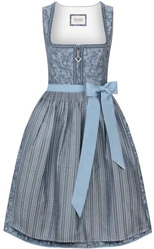 STOCKERPOINT - Dirndl 'Diana' - Smoky Blue - Kleding