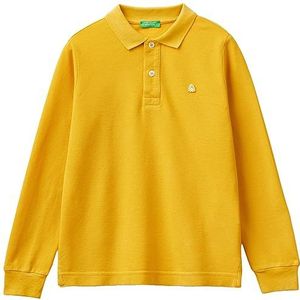 United Colors of Benetton Poloshirt voor kinderen en jongens, Giallo Ocra 0d6, 140