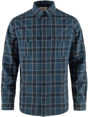 Fjällräven - Övik Travel Overhemd - Lichtblauw - Hennepmix