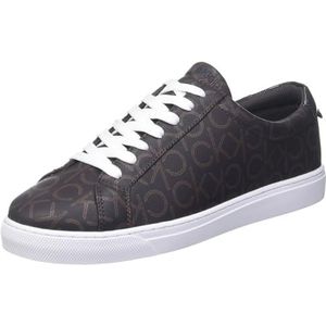 Calvin Klein Dames Gules Sneaker, Espresso Multi 200, 35 EU, espresso multi 200, 35 EU