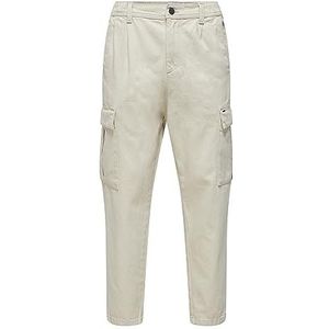 ONLY & SONS Men's ONSDEW Cargo Twill PK 1821 Pants, Ecru, 30/32