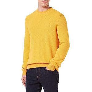 BOSS Heren Keyrete Knitted Sweater, licht/pastelgeel 740, L