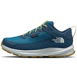 THE NORTH FACE Fastpack Hiker WP Sneakers voor kinderen, uniseks, Acoustic Blue Shady Blue, 35 EU