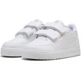PUMA - Shuffle Downtown - Lage Sneakers - Wit/Goud