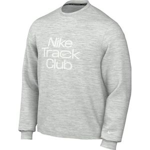 Nike Heren Top M Nk Df Track Club Hyverse Ls, Photon Dust/Htr/Summit White, FB6827-025, XL